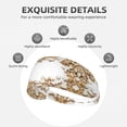thumbnail image 3 of Christmas Gingerbread Cookies Snowflake Headbands for Women Men, Workout Elastic Sweat Band for Yoga Running Cycling Gym Exercise Non Slip Head Bands for Women's Hair, 3 of 5
