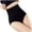 Black, variant on High Waist Panties Ladies Comfortable Solid Color Large Size High Waist Warm Belly Hip Lift Thin Waist Panties Underwear