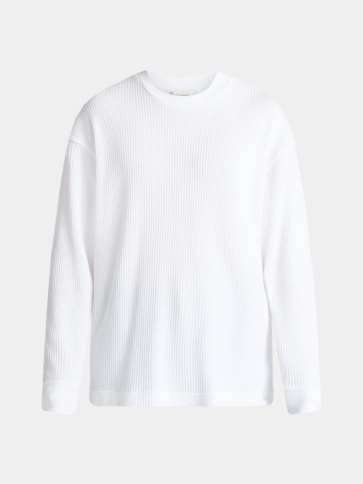 No Boundaries Thermal Tee with Long Sleeves, Men's & Big Men's