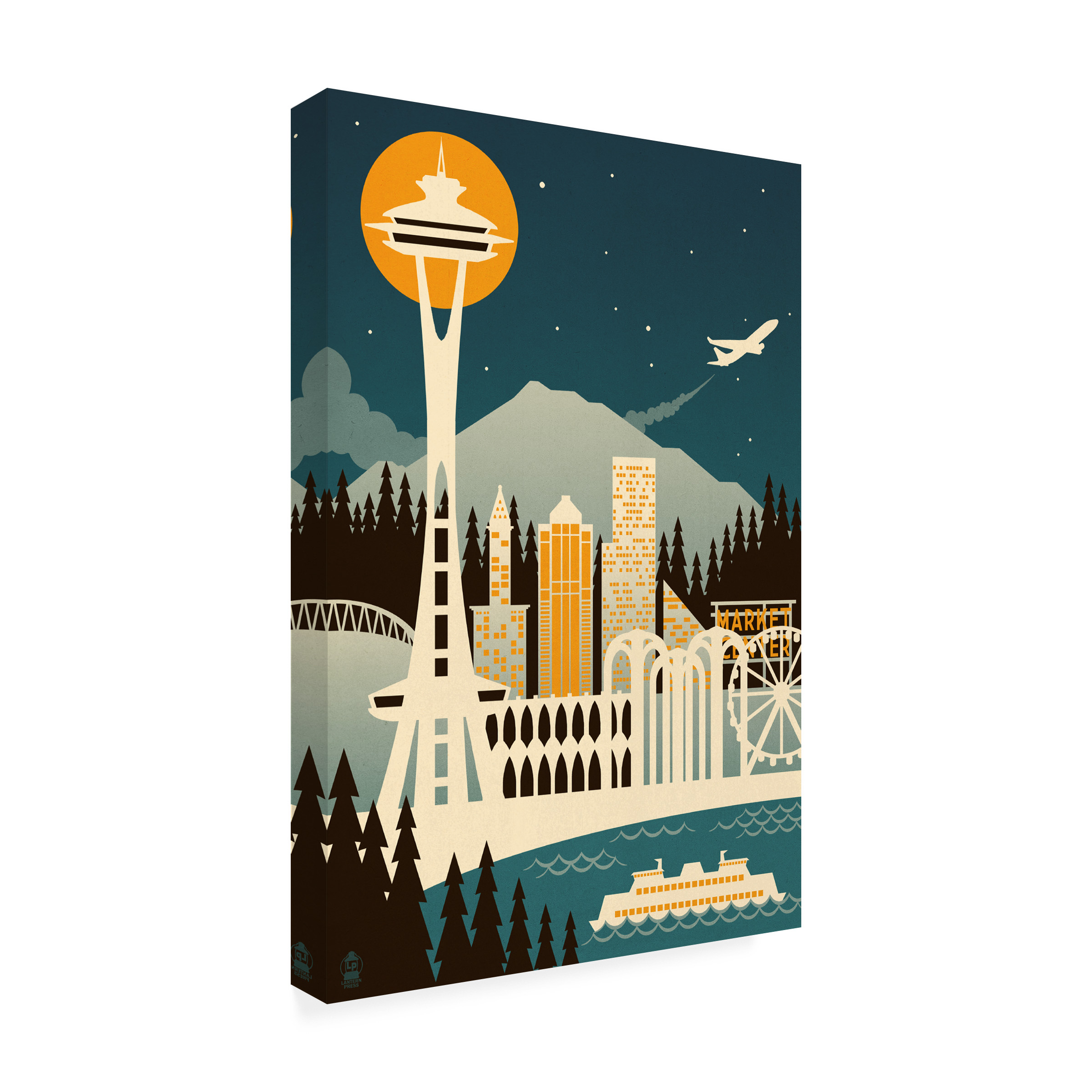 Lantern Press 'Travel 133' Canvas Art
