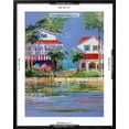 thumbnail image 5 of Art.com Beach Resort II Art Print by Jane Slivka, Black Frame Wall Art, 23" x 29", 5 of 5