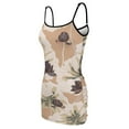 thumbnail image 5 of Ladies Elegant Sling Sleeveless Sexy Dress flowers, 5 of 6
