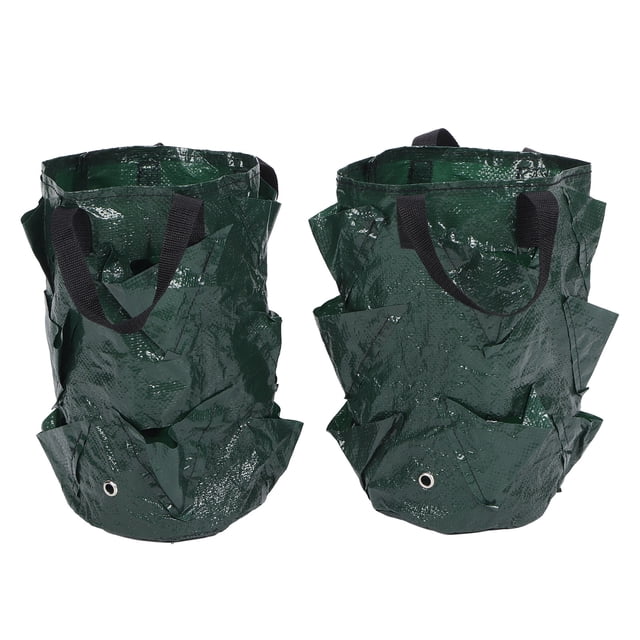 2PCS 3 Gallon Garden Grow Bags Hanging Containers Grow Planter Pouch Home Garden Tool