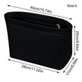 thumbnail image 2 of Qianvly Women's Portable Makeup Storage Bag(Vermilion), 2 of 4