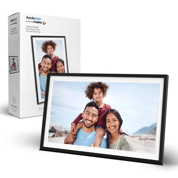 Marco de fotos digital ApoloSign Nixplay 15.6" WiFi FHD IPS
