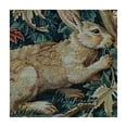thumbnail image 4 of Acheng Rabbit Baby Rabbit Forest Square Table Cover 100% Polyester Fiber 46*46, 4 of 8