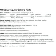 UltraCruz® Equine Calming Paste, 60 ml, 6 pack
