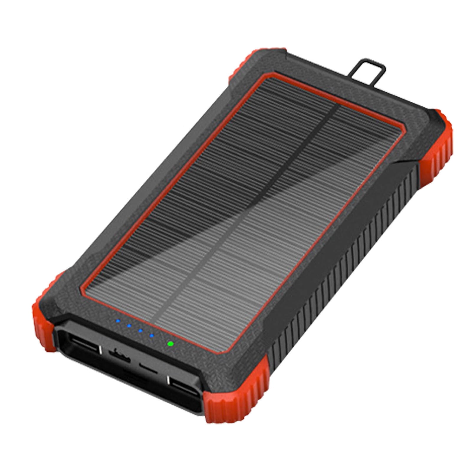 Solar Phone Charger Powerbank 10000mAh Solar Charger Power Bank with LED Light Waterproof