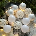thumbnail image 4 of Luoshdecor 12 PCS Christmas Ball Ornaments,6cm/2.36" Glitter Shatterproof Christmas Balls,for Small Xmas Tree Decor Home Indoor Decor, 4 of 7