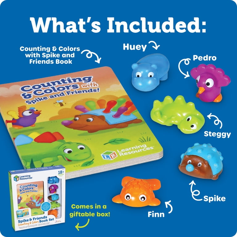 Learning Resources Racchette Colorate, 3+ Anni, Set 6 Racchette