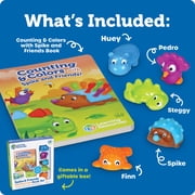 Learning Resources Spike and Friends Counting & Colors Book Set -Toddler Activities, Color Teaching Toys, Age 18 Months+