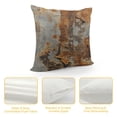 thumbnail image 4 of YINGXI Burn Blue Rust Throw Pillow Covers Pillowcase for Bedroom Aesthetic Cushion Cover Home Decor Dormitory College Living Room Bed Sofa Couch 18x18in, 4 of 5
