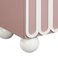 thumbnail image 5 of Tori Motif Mauve Nightstand, 5 of 6