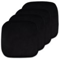 thumbnail image 1 of Cojín para silla Sweet Home Collection, espuma viscoelástica, 40 x 40 cm, color negro, 1 of 8