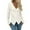 519_White, variant on QASIEATN Sweaters for Graceful Ladies Fashion, Fashion V Neck Long Sleeve Solid Color Pullover Sweater Knitting Top, Womens Fall Tops