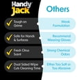 thumbnail image 5 of Wipex Handy Jack Heavy Duty Cleaning Wipes, Dual Texture Cleaner Cloth - Degreaser & Hand Wipe, 60ct Canister - 3pk, 5 of 10