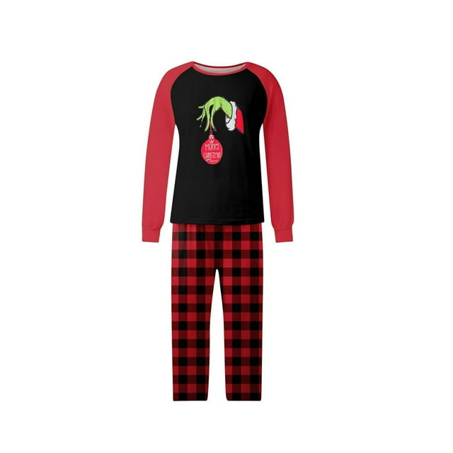 Pyjamas de Noël Assortis pour Femmes Ensembles de Pyjamas de Vacances pour la Famille