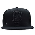 thumbnail image 2 of Gorra Plana Negra Unitalla DF, 2 of 3