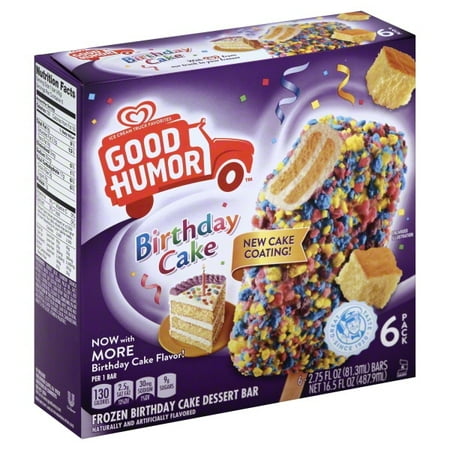 Unilever Good Humor Dessert Bar 6 Ea Walmartcom