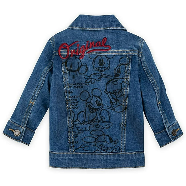 Mickey mouse hot sale jean jacket