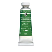 Grumbacher Finest Watercolor Paint, Chromium Oxide Green (Light), 14 ml/0.47 oz. Tube