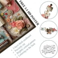 thumbnail image 2 of Hogar y jardín, adornos de decoración, talleres de costura florales vintage, rompecabezas, regalo para artesanos, un rompecabezas, 2 of 5