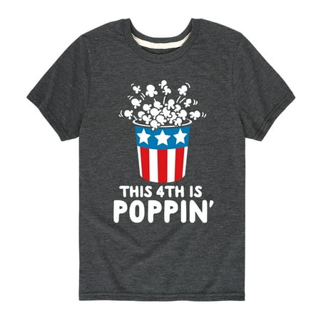 

Instant Message - This 4Th Is Poppin - Toddler Short Sleeve Tee