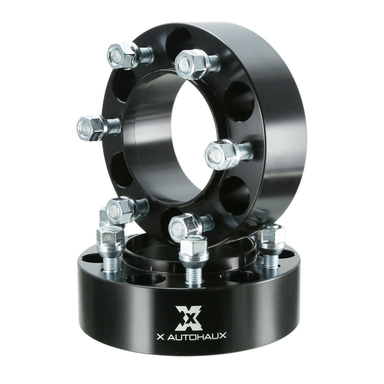 2.5 (1.25 per side) 6x4.5-6x5.5 Wheel Spacers Adapters 4 QTY