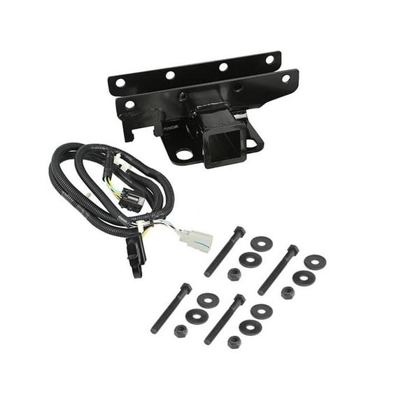 Rugged Ridge Receiver Hitch Kit w/ Wiring Harness 07-18 Jeep Wrangler JK