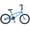 Blue, variant on Aezusy 20" Kids Bikes for Boys Girls, Freestyle Single Speed BMX Bicycle for Rider Ages 7+, Height 44"-61", White