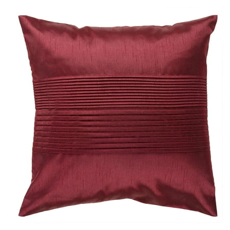 Surya Bustle Decorative Pillow - Maroon