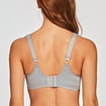 thumbnail image 2 of MELENECA Underwire Minimizer Bra for Women Gray 40H, 2 of 6