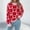 Red, variant on Itsame Women Pullover Sweaters Loose Crew Neck Sweater Long Sleeve Sweatertop Pink Size S