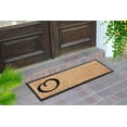 thumbnail image 4 of First Impression Rubber/Coir Molded Lucida 16-inch x 48-inch Monogrammed Doormat, 4 of 7