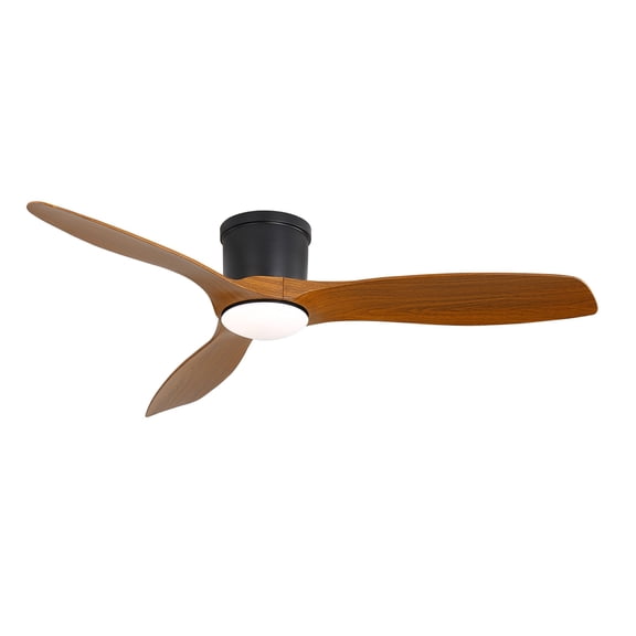 Sofucor 52" Modern Ceiling Fan with LED Light and Remote Control