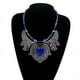 thumbnail image 4 of Collar exagerado de estilo étnico bohemio con diamantes de aleación de colores, joyería para mujer, 4 of 6