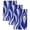 MediumBlue, variant on Blue Moire Kitchen Towels Set of 3, Classic Modern Abstract Art Elegant Absorbent Dish Towels for Kitchen, Microfiber Hand Towel, Quick Drying Tea Towel for Cleaning Decorative Dishcloths