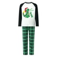 thumbnail image 2 of Meihuid Christmas Matching Pajamas for Family Sets 2023 Elk Santa Christmas Tree Print Cute Funny Xmas Sleepwear Pjs Sets, 2 of 7