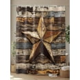 thumbnail image 4 of Shower Curtain Shower Curtains for Bathroom, Waterproof Polyester Shower Curtain Set with Hooks, Extra Long 72" x 84", 4 of 6
