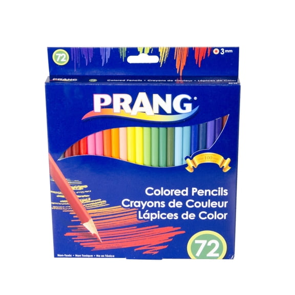 Prang 3.3mm Sharpened Colored Pencil (72 Pieces)
