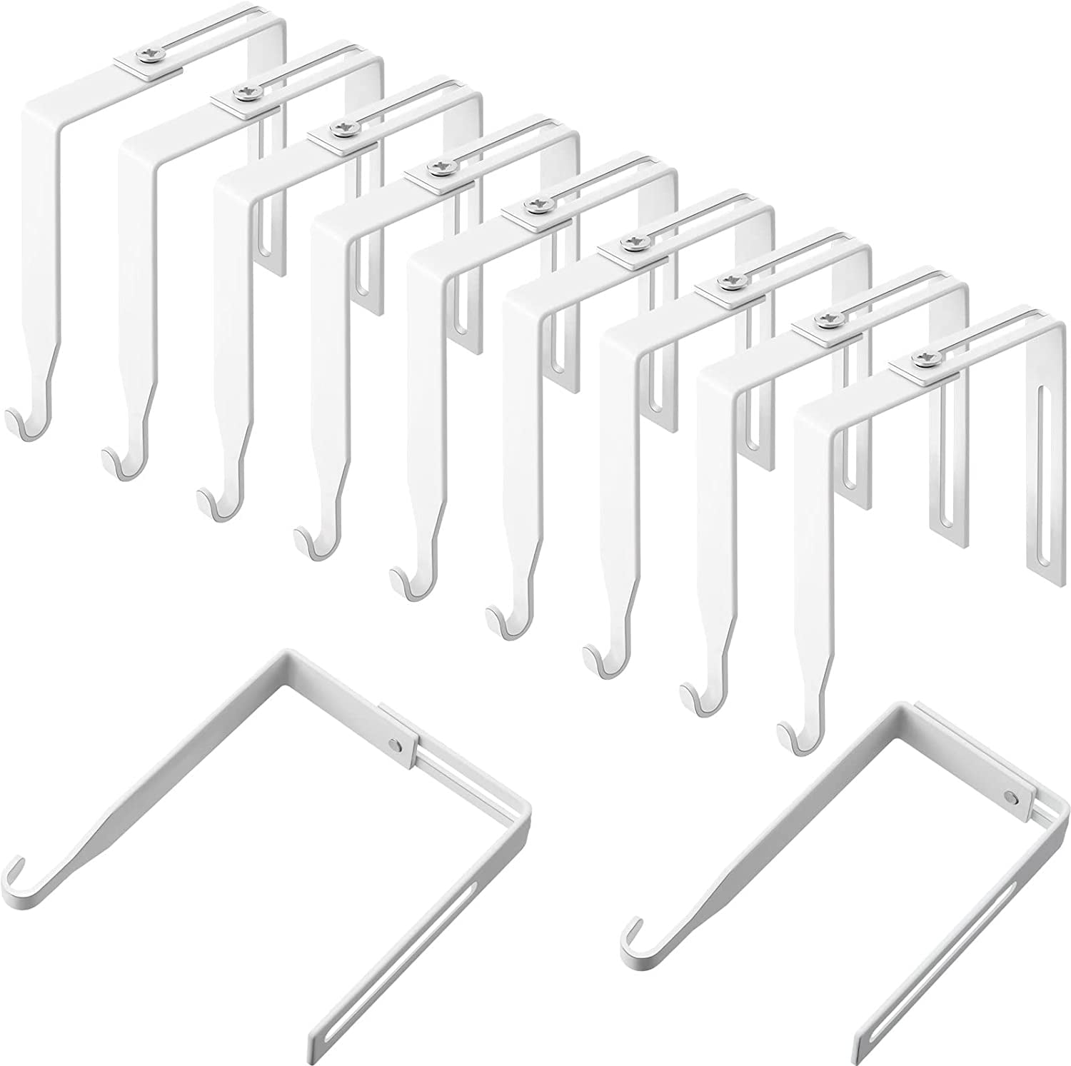 Adjustable Cubicle Hangers Universal Partition Hanger Set Metal Cubicle