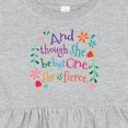 thumbnail image 4 of Inktastic 1st Birthday 1 Year Old Girl She is Fierce Girls Baby Dress, 4 of 5