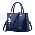 thumbnail image 3 of Purses And Handbags For Women Solid Color Large Capacity Crossbody Bag Fashion Tote Top Handle Shoulder Bags, 3 of 5