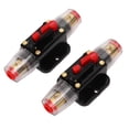 thumbnail image 4 of 12-24V Inline Circuit Breaker with Manual Reset Fuse Holder for Car Boat Audio System, 4 of 7