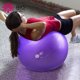 thumbnail image 2 of Pelota de Yoga Pelota de Ejercicio Ant-Burst Ball para Yoga, Parto, Entrenamiento de Entrenamiento - Púrpura 75cm Sunnimix Bola de ejercicio Bola de yoga, 2 of 8