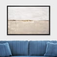 thumbnail image 2 of wall26 Framed Canvas Print Wall Art Pastel Tan Gray Duotone Landscape Abstract Shapes Illustrations Minimal Decorative Contemporary Multicolor for Living Room, Bedroom, Office - 24"x36" Bla, 2 of 7