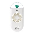 thumbnail image 3 of Tuphregyow Fan For Office,Bedroom, Home Cactus Handheld Water Replenisher Fan With Atmosphere Night Light Can Be Vertical And Portable Usb Small Fan, 3 of 8