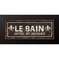 thumbnail image 2 of Pela Studio 14x8 Black Modern Framed Museum Art Print Titled - Vintage Bath IV, 2 of 5