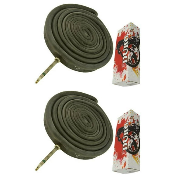 2 Duro Tubes 700 x 35c/40c 60mm Thorn Resistant Presta Valve. Set of Tube. Pair of Tubes. Two Tubes.