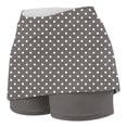 thumbnail image 5 of Mceream Athletic Skirt with Leggings Plus Size High Waist Tummy Control Tennis Skirted Leggings Lightweight Yoga Leggings Shorts Printed Golf Workout Skort with Pockets Joggers Gray M, 5 of 5